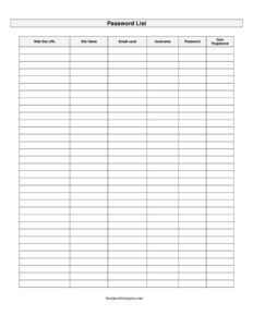 Password List