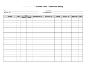 Customer Order Tracker